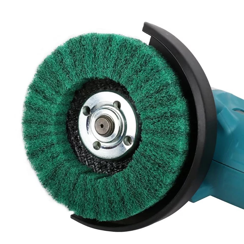 Surface Conditioning Disc 180 320 Grit Nylon Flap Wheel Metal Cleaning Finishing