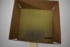Lot of 100 Utility Cell Vents 100 Pack Tan 2-1/2″ x 3-1/4″ x 3/8″ Replacements