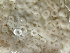 1/2″ ID X 1″ OD X 1/16″ FLAT WASHER PLASTIC NYLON SPACER 1/2 X 1 IN