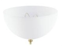Westinghouse 8149400 – Acrylic White Dome Clip-On Shade