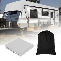 Gray RV Cover, 1000Pa Oxford Cloth Material 453*118in