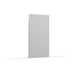 Orac WX205 9-7/8 in. W x 78-3/4 in. L . Track Primed White 3D Panel Moulding