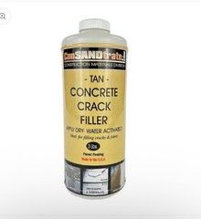ConSandtrate Concrete Crack Filler Gray 3 lb. Single Bottle Polymer Based …
