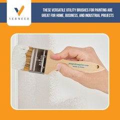 96Pk – 2″ Chip Brushes for Paints, Stains, Varnishes, Glues & Gesso