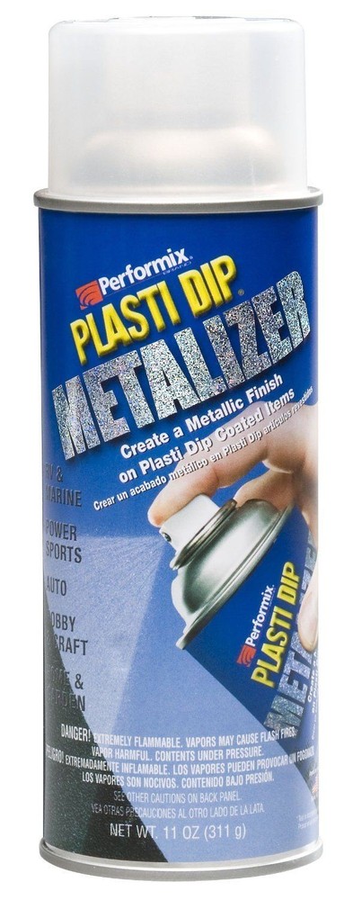 Performix Plasti Dip 11210 Enhancer Silver Metalizer 11 Oz. Aerosol Cans, 2-Pack