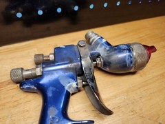 C.A Technologies Jaguar 100H HVLP Gravity Feed Spray Gun KIT – USED, INCOMPLETE
