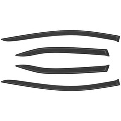 Side Window Deflectors Sun Rain Guards For 2007-2011 Toyota Camry 4Pc Black