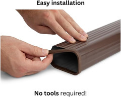 Downspout Finishing Trim | 3″ X 4″ Downspout End Cap | Covers Sharp Edges | Prot