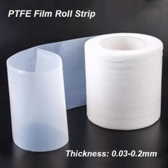 Ultra-thin PTFE Film Roll Strip Plastic Sheet High Temp 0.03mm – 0.2mm Thickness