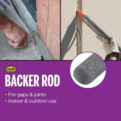 Versatile Gray Foam Backer Rod Set 1/2in x 20ft – Essential Caulk Saver for S…
