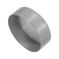 Dark Grey 150mm Rubber End Caps Round Vinyl Plug Insert Rubber Flexible