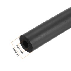 Foam Tubing for Handle Grip Support Pipe Insulation 12mm ID 26mm OD 1m Black