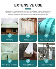 220V Open Closed Cell pneumatic PU foam polyurethane Insulation spray machine