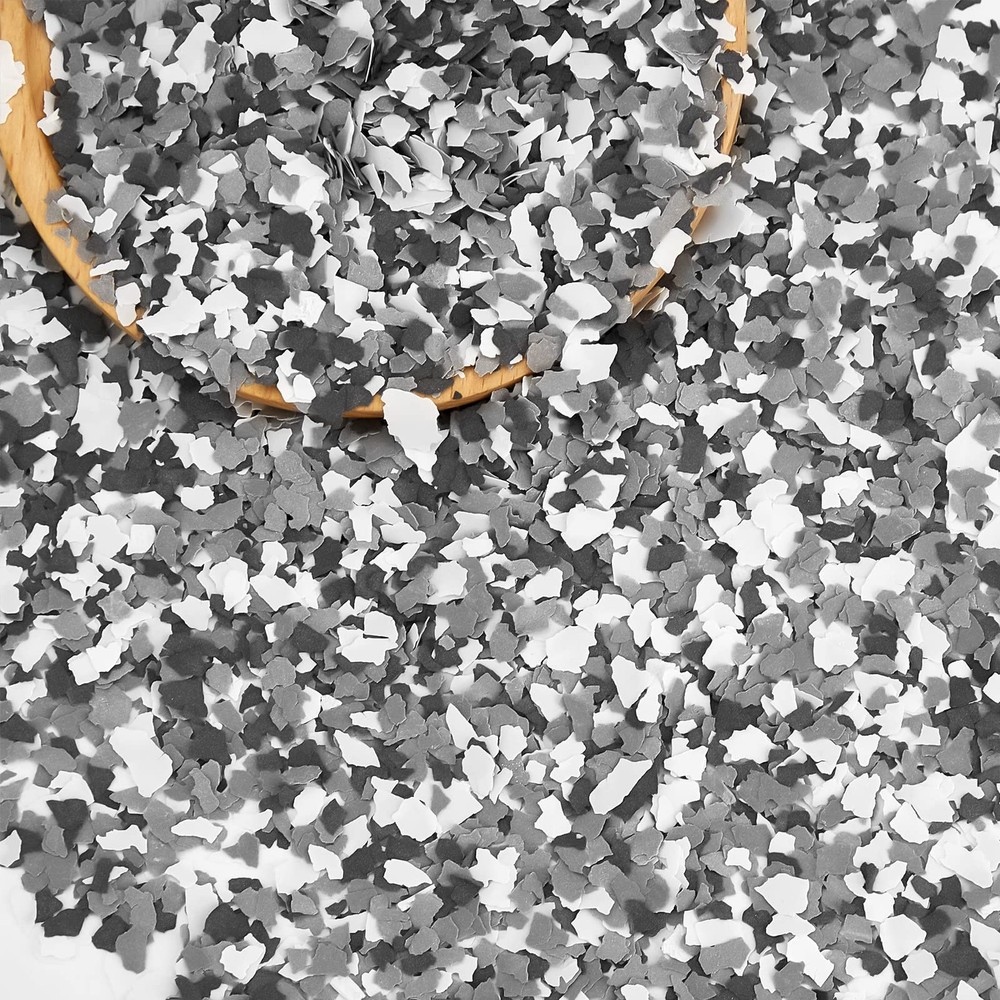 330 G/ 0.72 lb Blend Decorative Color 1 Count (Pack of 1), Black, White, Gray