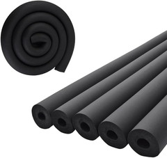 Pipe Insulation Tubing (3/4″ X 3/8″ X 6FT), 3/4″ ID Pipe Insulation Foam Tubing,