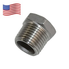 1/2″ MALE to 3/8″ female HEX bushing Reducer Adapter NPT thread Stainless Steel