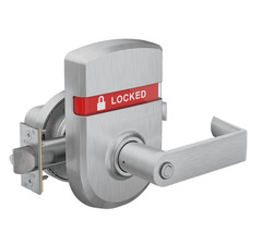 Schlage ND91-LD-RHO-626 Entrance Lock 1-3/4″ Zinc Satin Chrome Vandlgard Lever