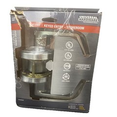 Universal Hardware Commercial Lock Satin Chrome Grade UH40046