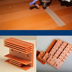 Bakelite Phenolic Resin Sheet Plate 1-20mm Thick CNC Insulation Electrical Board