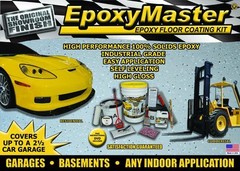 EpoxyMaster EMX003 Do-It-Yourself Epoxy Floor Paint Coating Kit, Tan (Gloss)