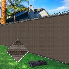 5ftx50ft Fence Privacy Screen Heavy Duty 170 GSM Windscreen & Dustproof Fabri…