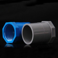 PVC Plastic Pipe Fittings BSP 1/2″ ~4″ Female Thread Coupling Adapter Socket