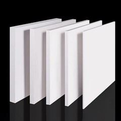 PTFE Sheets Teflons Sheet Rigid Board Plastic Sheet 100mm 150mm 200mm 250mm