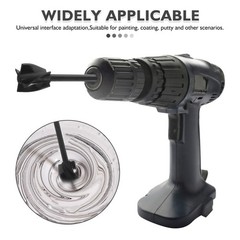 4Pcs Spiral Mixing Paddle Set Durable Drill Attachment for Epoxy Resin