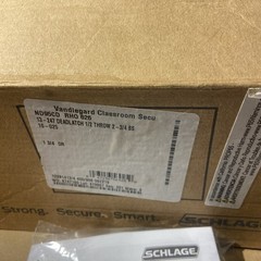 Schlage ND95CD RHO 626 No Cylinder 13-247 Dead latch 1/2 Throw 2 3/4 Door 1 3/4