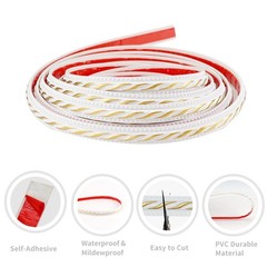 Flexible Molding Trim 16.4ft Self Adhesive Peel & Stick Wall Ceiling Cabinet