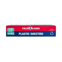 Film-Gard 9×400 ft 0.7 mil Clear Plastic Sheeting Light Weight Drop Cloth