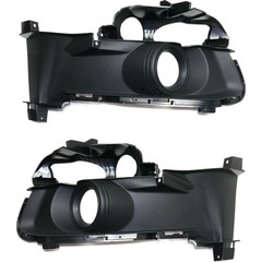 2pcs Front Fog Light Trim Set for 2015 Ford Mustang GT 50 Years Limited Edition