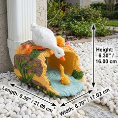 Euiroet Eco-Friendly – Sculpture Garden Animal Gutter Diverter Rain