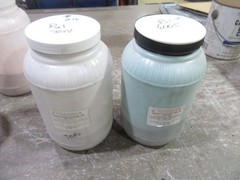 ral 6005 3 pounds ral 7044 2 pounds of powder coat paint