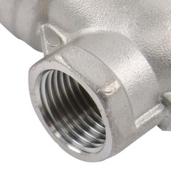 Heavy Duty Wheel Handle Gate Valve DN15 1/2″ NPT Stainless Steel Female Threaded