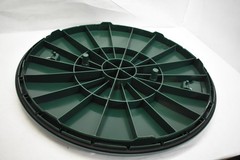 Polylok 24″ Septic Tank Cover Lid 3008-RC Green Heavy Duty Plastic + Screws New