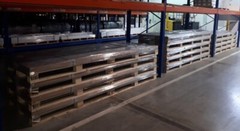 Full Pallet of White Vinyl Clad Metal (PVC Roofing)