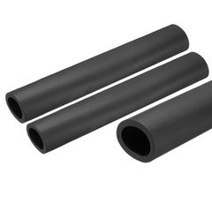 2pcs Foam Tubing for Handle Grip Pipe Insulation 1-1/4″ ID 44mm OD 0.25m Black