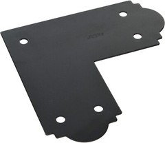 Simpson Strong Tie Simpson Outdoor Accents APL6 x 6-inch ZMAX Galvanized Steel