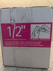 (20) Armacell PF12058T2TU0 Polyethylene Pipe Insulation Elbow 1/2 L in.
