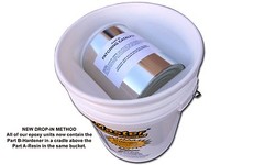 EpoxyMaster EMX003 Do-It-Yourself Epoxy Floor Paint Coating Kit, Tan (Gloss)