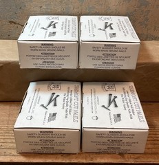 Lot Of 4, 1 Pound Boxes, Tremont Cut, Flooring Nails Hardened 2” (51mm) CFH6 NOS