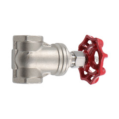 LABLT 1Inch NPT Stainless Gate Valve DN25 Female × Female Thread w/ Wheel Handle