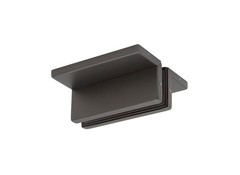 Ceiling Mounted Support Fin Bracket Patch Fitting – Dark Bronze Anodized