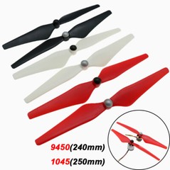 Self Locking Propeller 9450/1045 Paddle Quick Release Black White Red For Motor