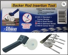 Albion Engineering Company 640-5 Backer Rod Insertion Tool – Standard Model