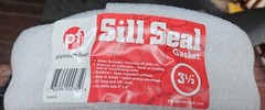 Plymouth Foam Sill Seal Plate Gasket, Sill Seal, White (3 1/2″x50′) 4 Rolls