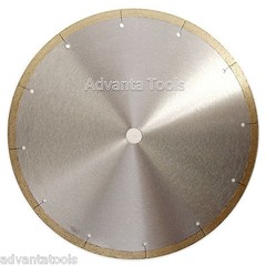 10” Porcelain Tile Continuous Rim Diamond Saw Blade