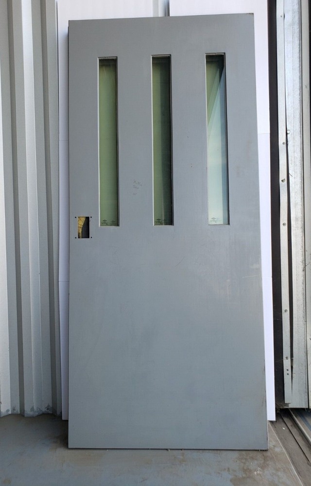 Commercial Prison Door INDUSTRIAL STEEL FIRE DOORS. EXCELLENT CONDITION….
