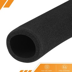1 x Foam Grip Tubing Handle Grips 25mm ID 5mm Wall Thick 195mm Black